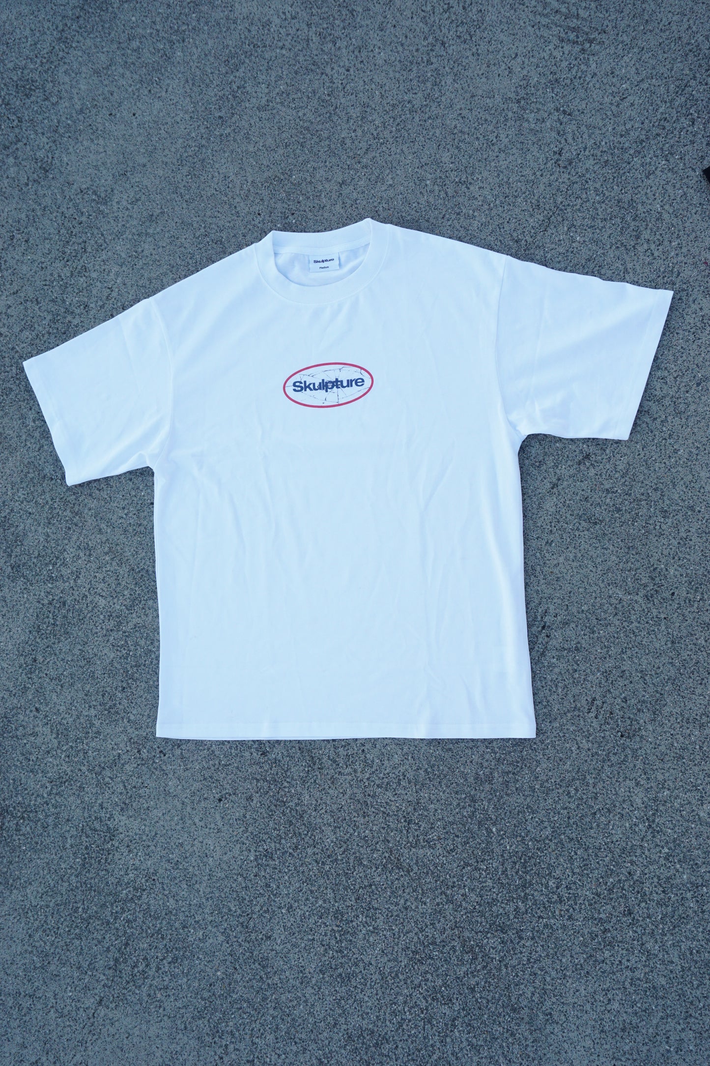 Shattered Mirror Tee, White