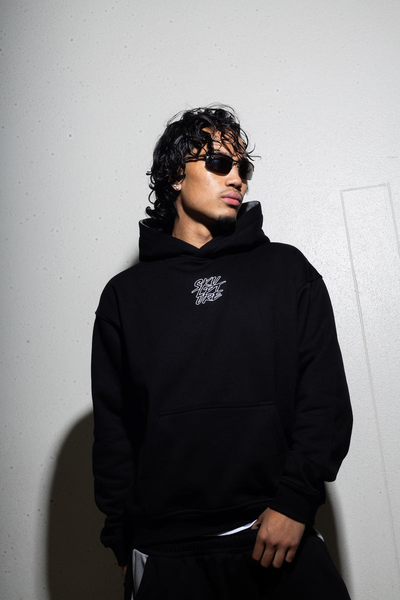 Signature Hoodie (Black/ Grey)