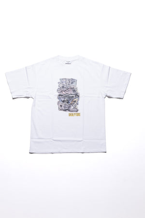 Money Bills Tee, White