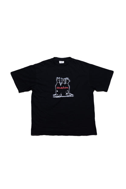 Doberman Dogs Tee, Black