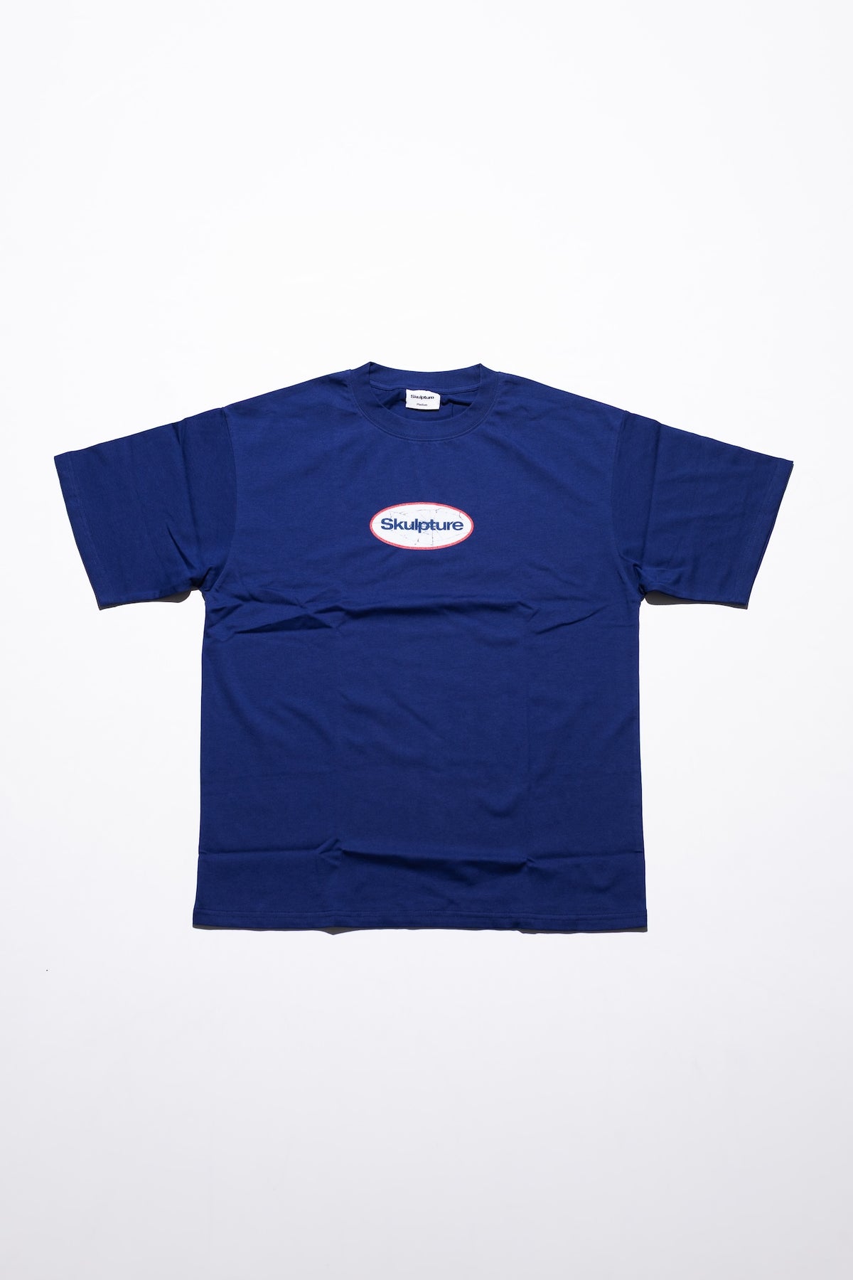 Shattered Mirror Tee, Indigo Blue