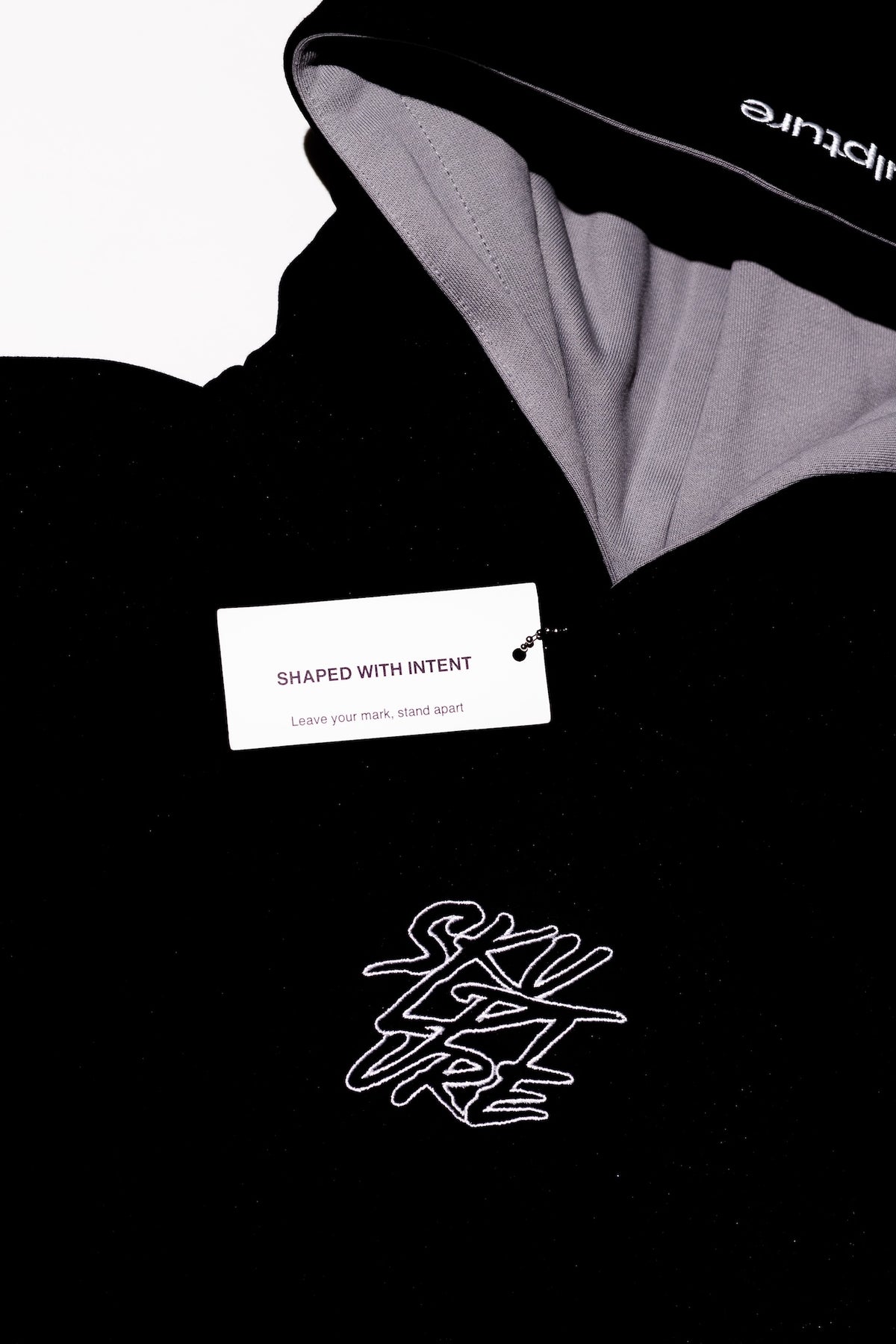 Signature Hoodie (Black/ Grey)