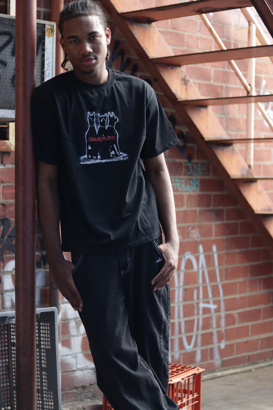 Dobermans Dog Tee, Black